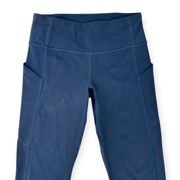 Lululemon | 2 | True Navy Pace Rival Crop *Full-On Luxtreme 22" Leggings W6AV0S - Picture 7 of 11